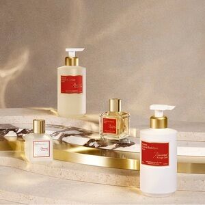 Baccarat Rouge 540 scented body cream